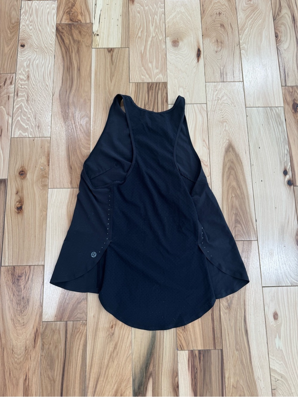 lululemon athletica Black Performance Racerback Tank